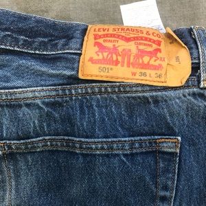 501 Levi’s Jeans 36x36